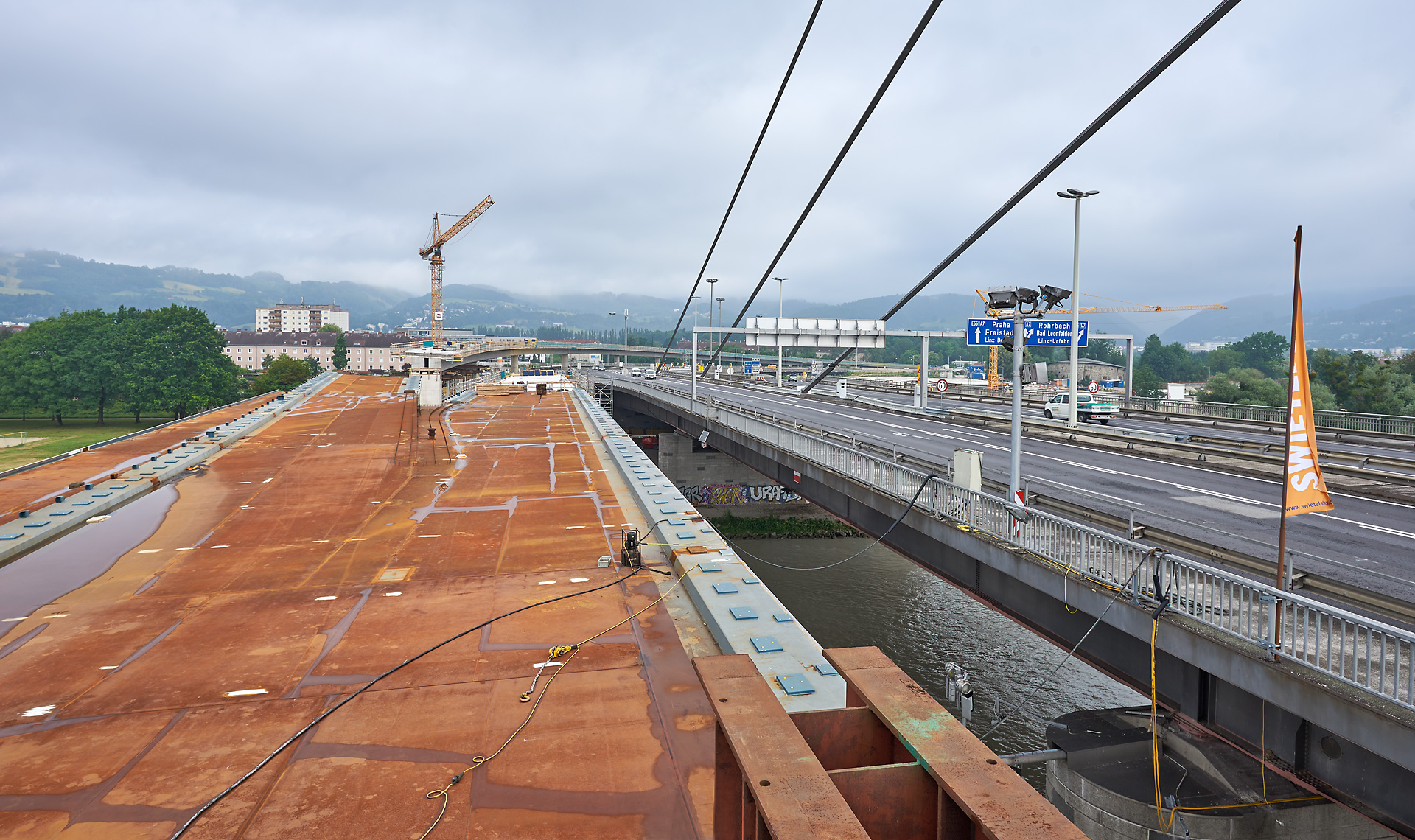 Bypass Voestbrücke Linz © Toni Rappersberger 