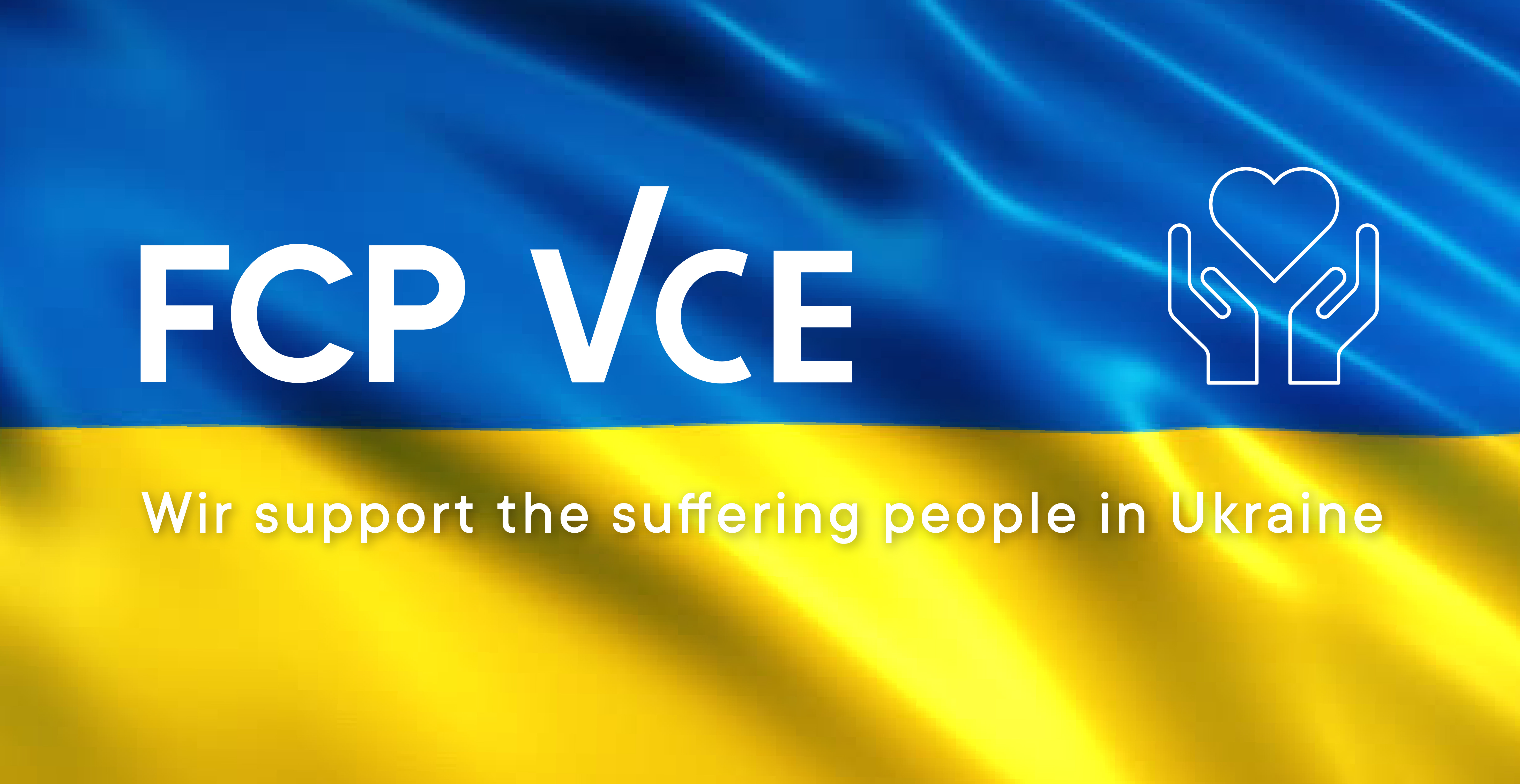Wir support the suffering people in Ukraine