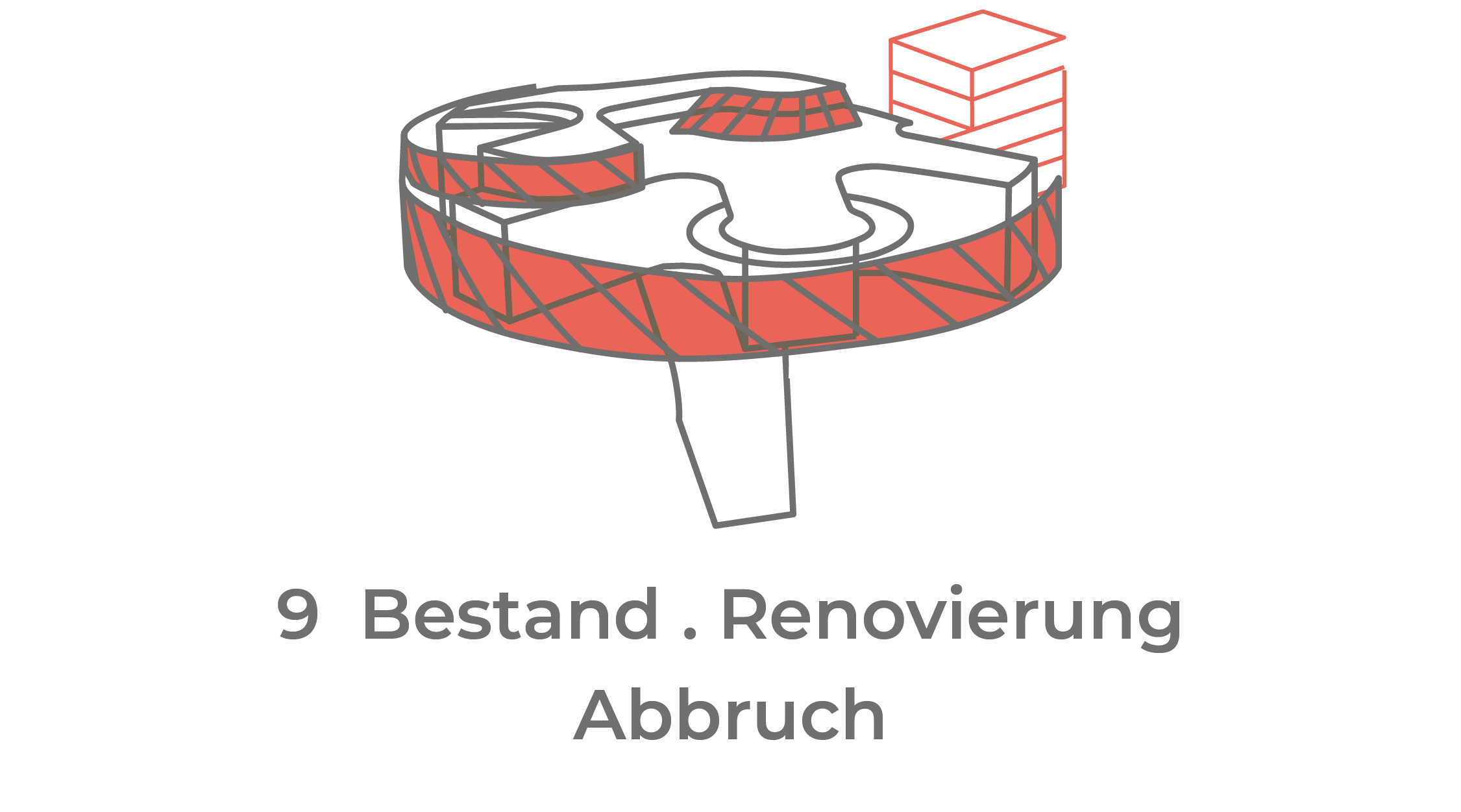 BIM Icon 9 Bestand Renovierung Abbruch