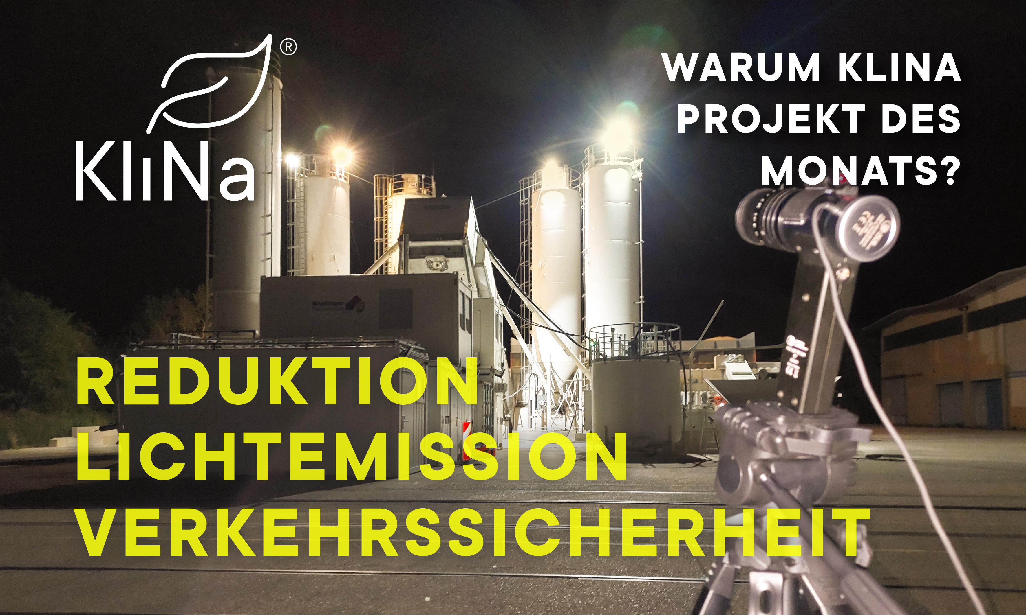 Leuchtdichtemessung im Betonwerk Parndorf
