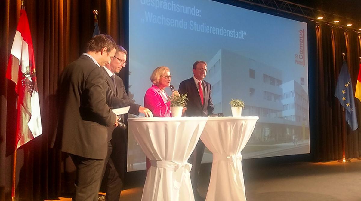 Grundsteinlegung Campus St. Pölten