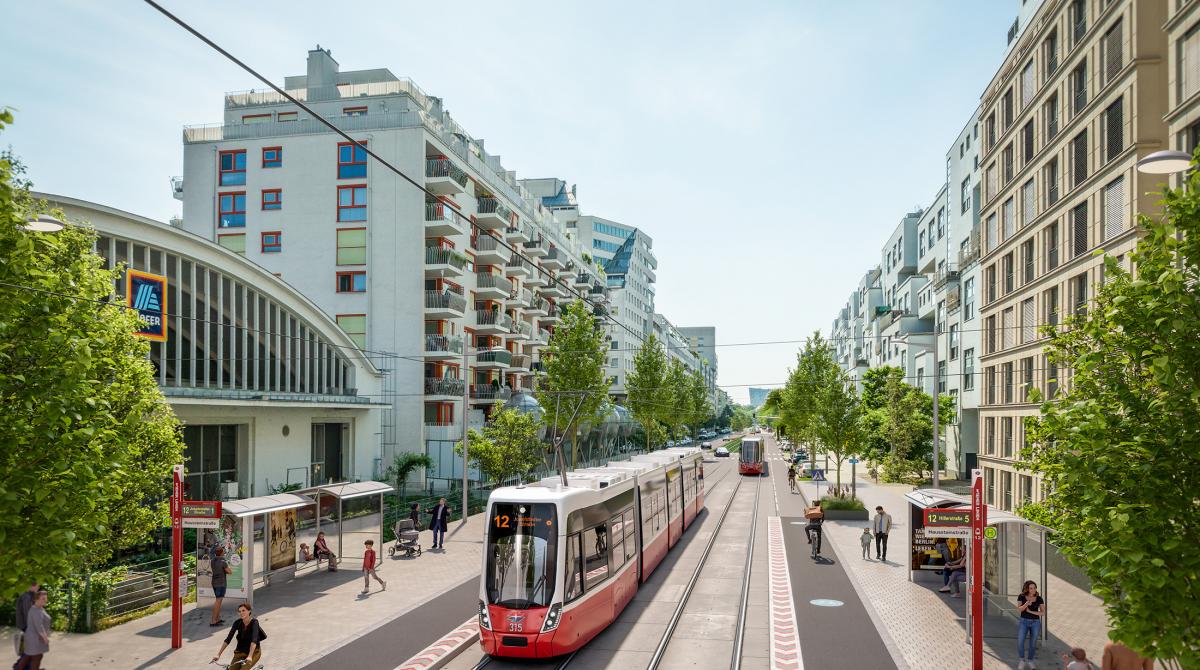 Straßenbahnlinie 12 © 2024 ZOOMVP StadtWien