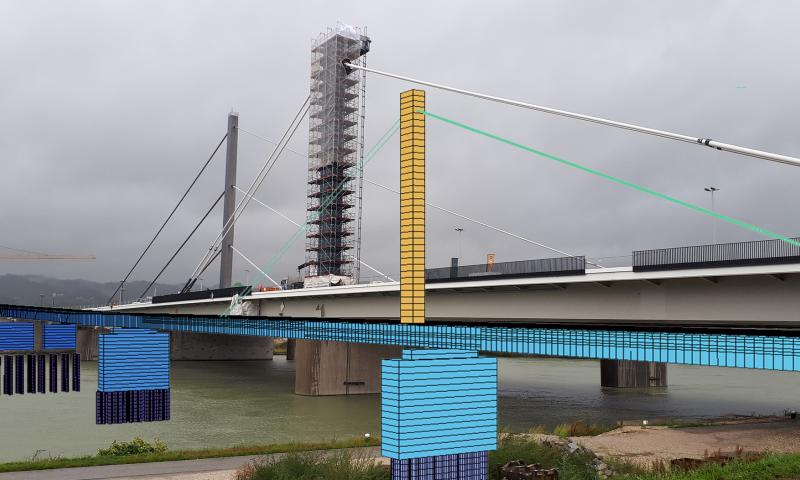 Voestbrücke Structural Modelling