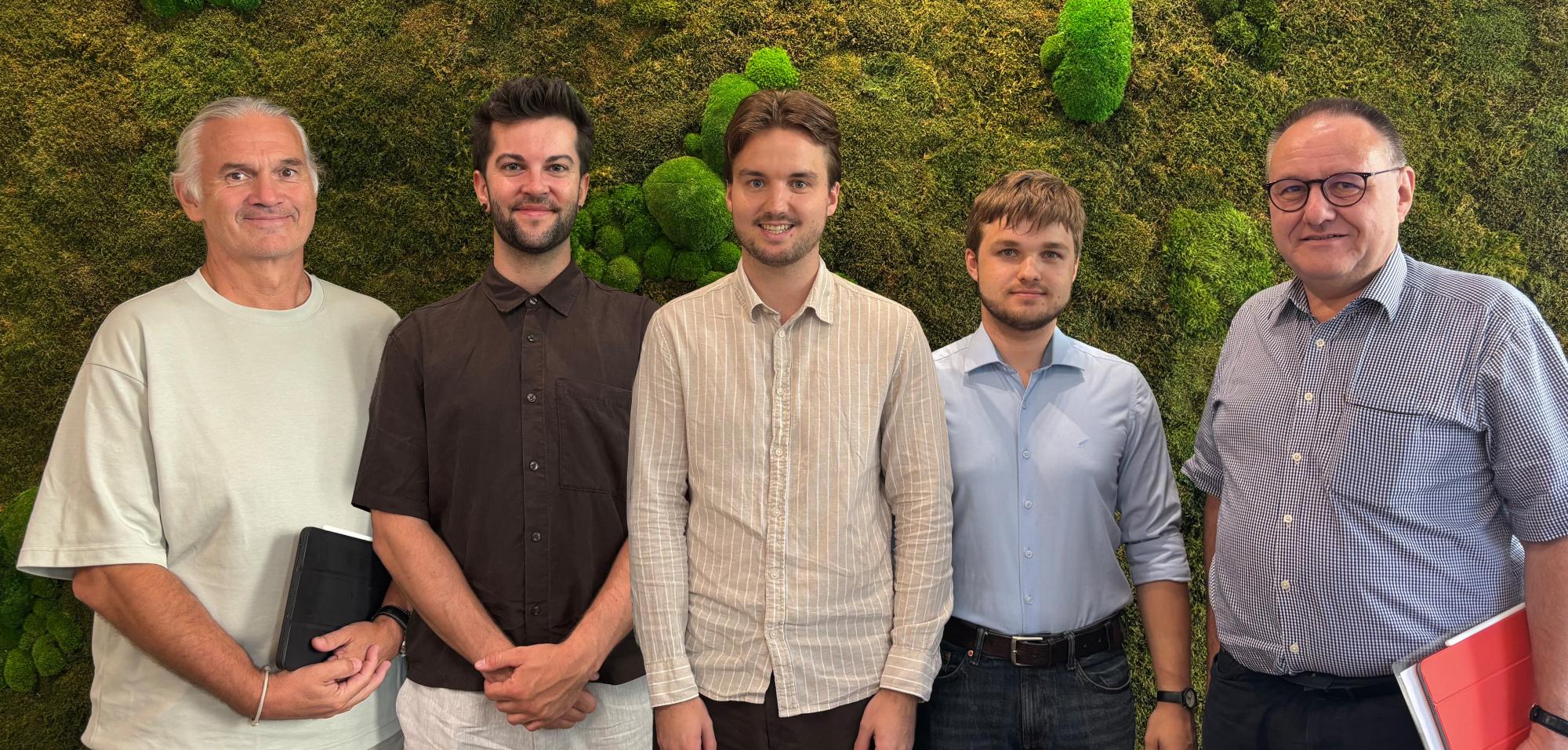 Christian Nüssel, Michael Spechtenhauser, Florian Pernsteiner, András Gelencsér, Dieter Pichler 